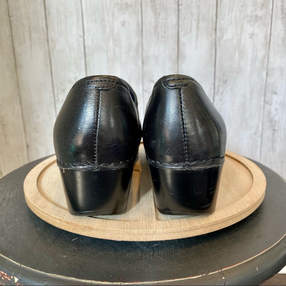 Dansko Leather Buckle Strap Clogs - Picture 7 of 7
